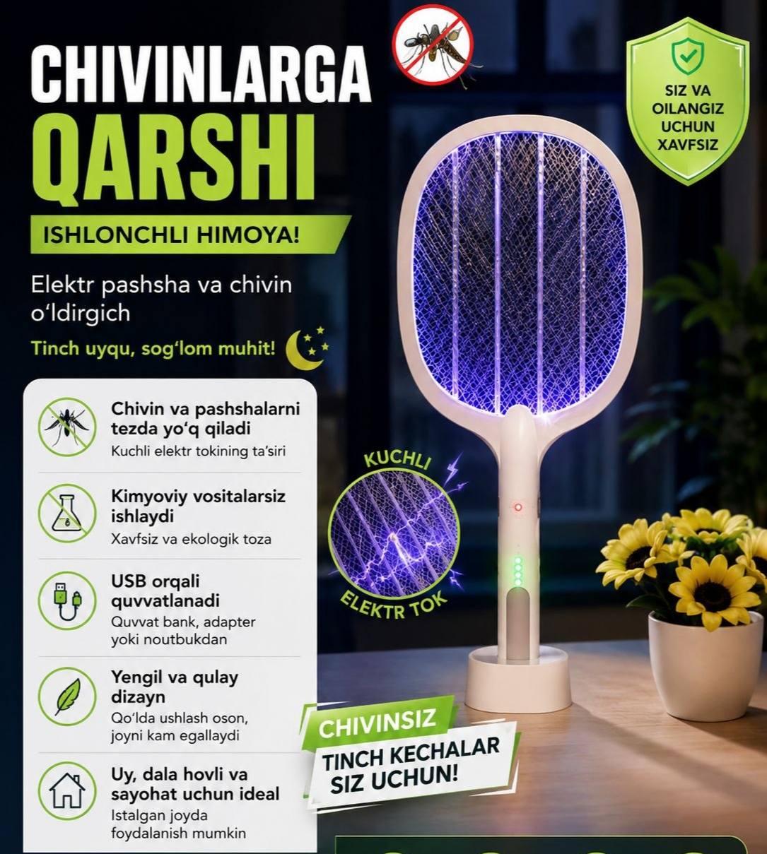 Elektr chivin o‘ldirgich